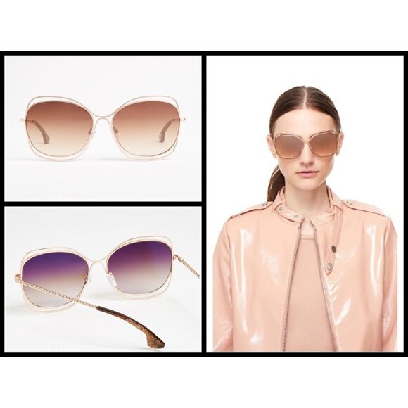 ?ALICE+OLIVIA? Collins Sunglasses ~ Rose Gold NWT main image 6